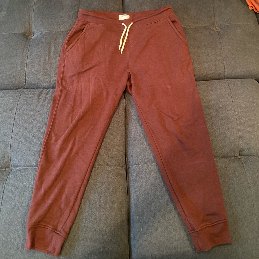 Maroon Sweat pants